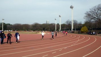 2018/02/28の代々木公園陸上競技場